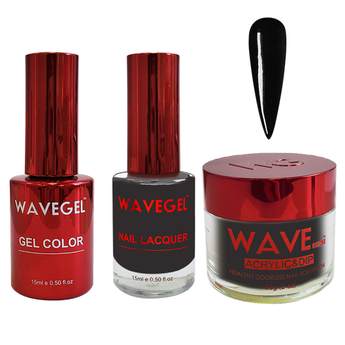 WAVEGEL QUEEN COMBO #001 SILKY BLACK