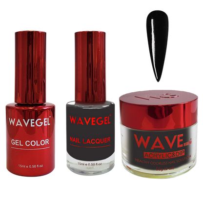 WAVEGEL QUEEN COMBO #001 SILKY BLACK