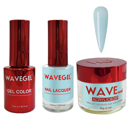 WAVEGEL QUEEN COMBO #105 PASTEL LIGHT BLUE