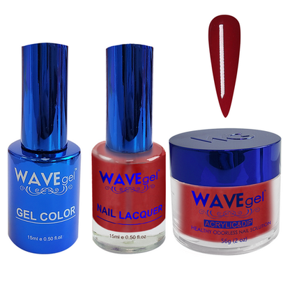 WAVEGEL ROYAL COMBO #WR061 BURGUNDY BLAZED