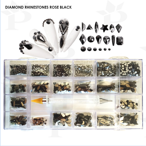 WAVEGEL RHINESTONE KIT BOX BLACK