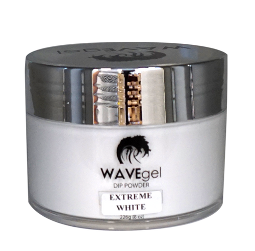 WAVE DIP & ACRYLIC POWDER - EXTREME WHITE 8OZ