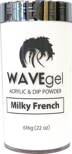 WAVE DIP & ACRYLIC POWDER - MILKY FRENCH 22OZ