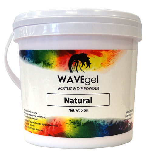 WAVE DIP & ACRYLIC POWDER - NATURAL 5LB