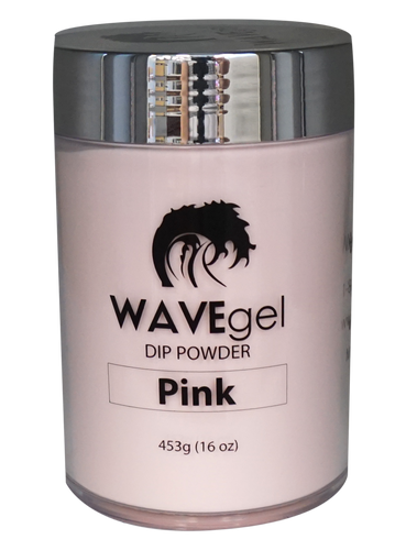 WAVE DIP & ACRYLIC POWDER - PINK 16OZ