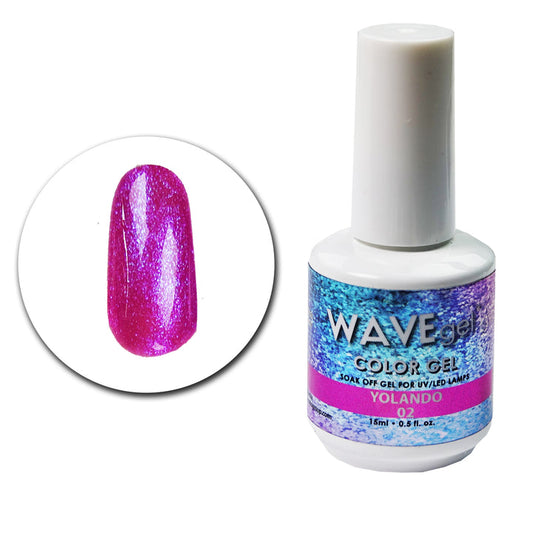 WAVEGEL STAR OCEAN COLOR GEL - #2 YOLANDO (15ML)