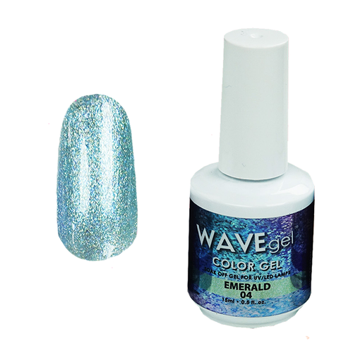 WAVEGEL STAR OCEAN COLOR GEL - #4 EMERALD (15ML)