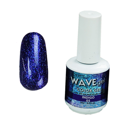 WAVEGEL STAR OCEAN COLOR GEL - #5 INDIGO (15ML)