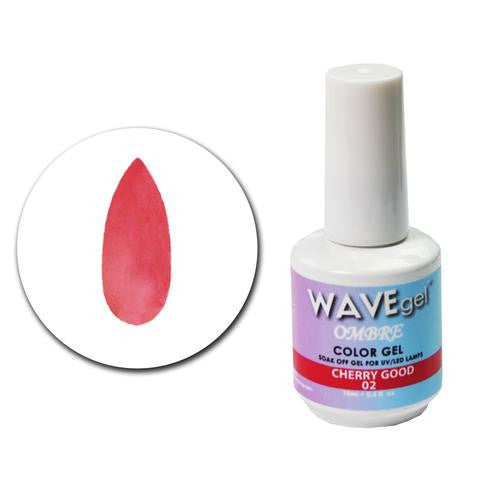 WAVEGEL OMBRE COLOR GEL - #2 CHERRY GOOD .5 OZ