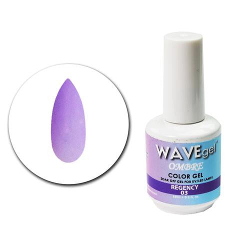 WAVEGEL OMBRE COLOR GEL - #3 REGENCY .5 OZ