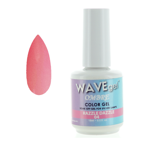 WAVEGEL OMBRE COLOR GEL - #4 RAZZLE DAZZLE .5 OZ