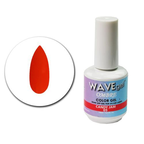 WAVEGEL OMBRE COLOR GEL - #5 CANDY JAM .5 OZ