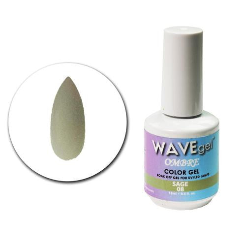 WAVEGEL OMBRE COLOR GEL - #8 SAGE .5 OZ