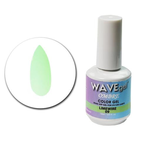 WAVEGEL OMBRE COLOR GEL - #9 LIMEWIRE .5 OZ