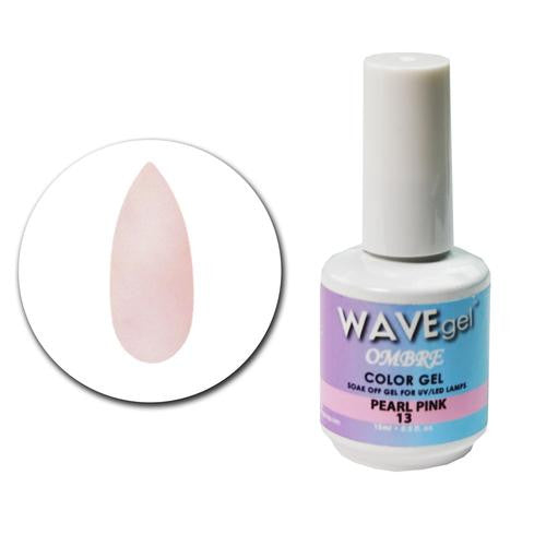 WAVEGEL OMBRE COLOR GEL - #13 PEARL PINK .5 OZ