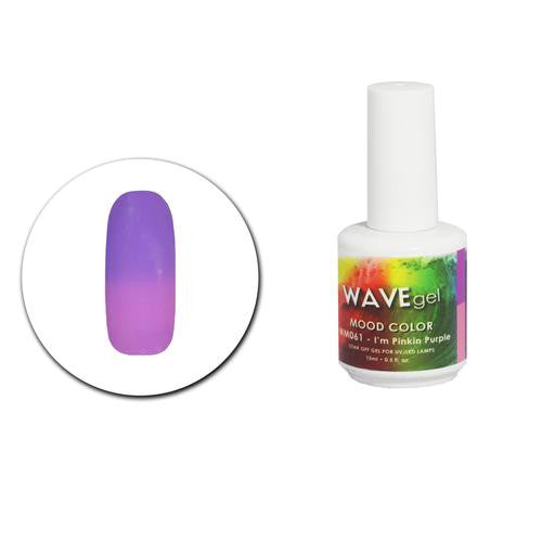 WAVEGEL MOOD COLOR - WM061 I'M PINKIN PURPLE .5 OZ