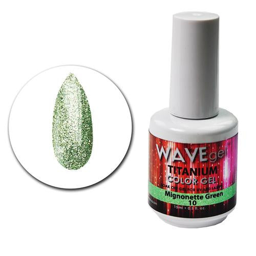 WAVEGEL TITANIUM COLOR GEL - #10 MIGNONETTE GREEN .5 OZ