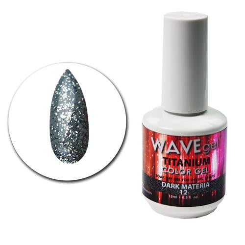 WAVEGEL TITANIUM COLOR GEL - #12 DARK MATERIA .5 OZ