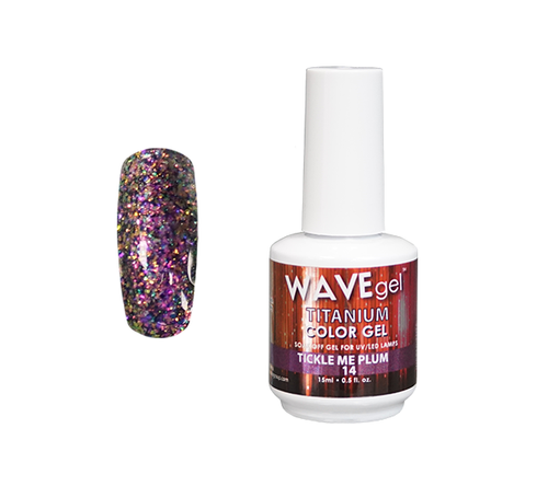 WAVEGEL TITANIUM COLOR GEL - #14 TICKLE ME PLUM .5 OZ