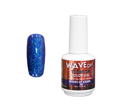 WAVEGEL TITANIUM COLOR GEL - #20 WAVES OF GRAIN .5 OZ