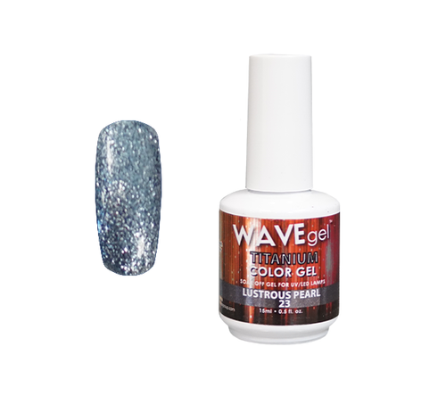 WAVEGEL TITANIUM COLOR GEL - #23 LUSTROUS PEARL .5 OZ