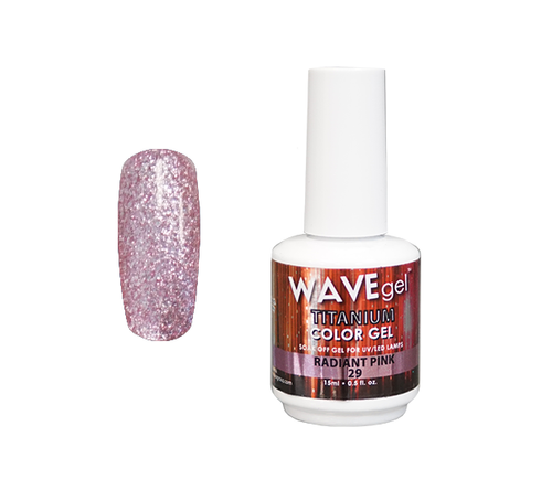 WAVEGEL TITANIUM COLOR GEL - #29 RADIANT PINK .5 OZ