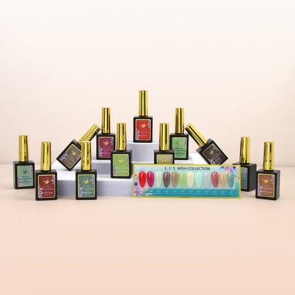 Wish Milky Color Gel Polish Collection (12 Colors)