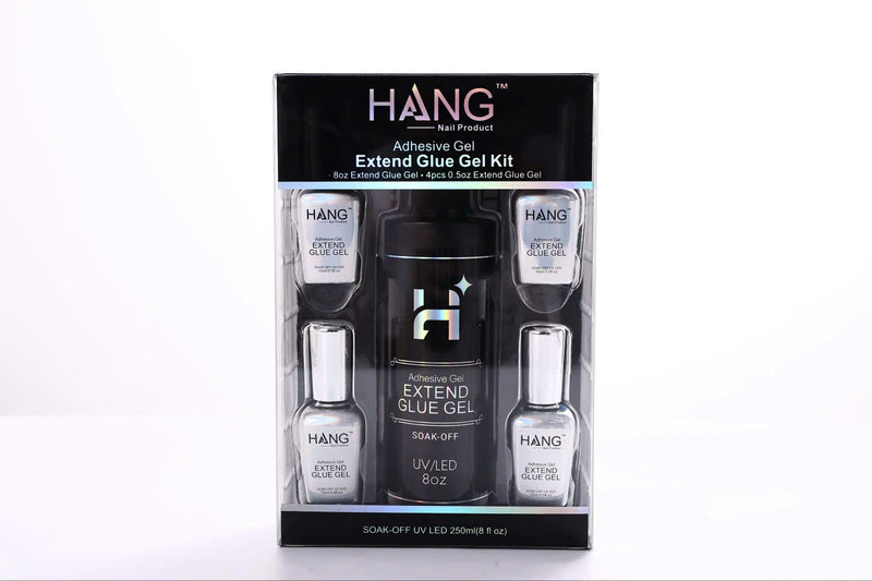 Extend Gel Combo 8 oz with 4 bottles 0.5oz