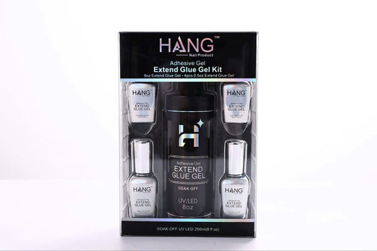 Extend Gel Combo 8 oz with 4 bottles 0.5oz