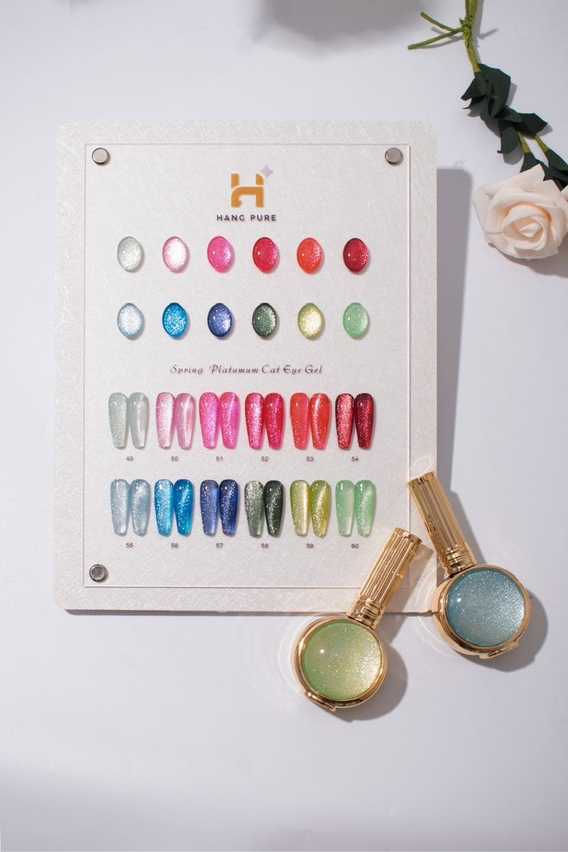 Spring Platinum Cat Eye – 12 Colors (49 - 60)