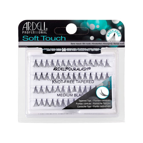 Ardell Soft Touch - Individual Knot Free Black - Medium (#68284)