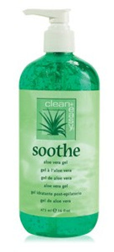 Clean + Easy - 43604 Waxing Soothe Aloe Vera Gel 16oz