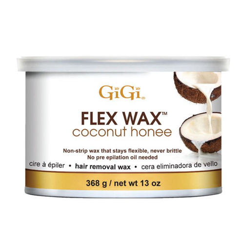 GIGI Flex Wax- #0349 Coconut Honee Wax 13 oz