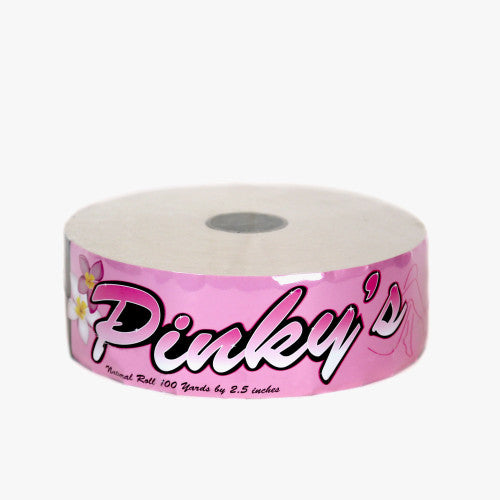 Pinky's Natural Muslin Waxing Roll, 100 Yards by 2.5"