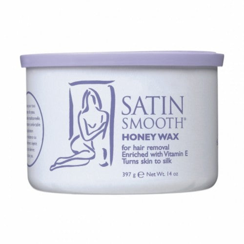 Satin Smooth Honey Wax (with Vitamin E) 14 oz (SSW14)