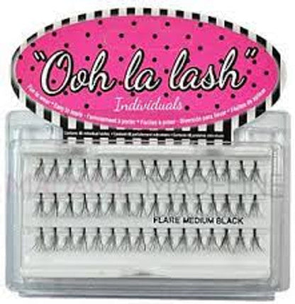 Ardell Ooh La Lash - Individual Knot Free Black - Medium Case/72pcs (#78164)